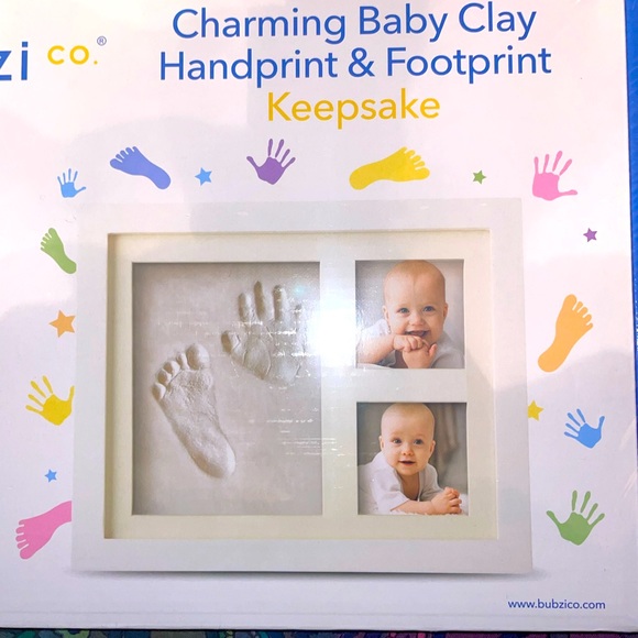 Bubzi co Other Bubzi Co Baby Handprint And Footprint Keepsake